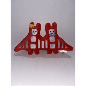 Colors of San Francisco Golden Gate Bridge Plush Toy by Tomoko Maruyama 9"x5"